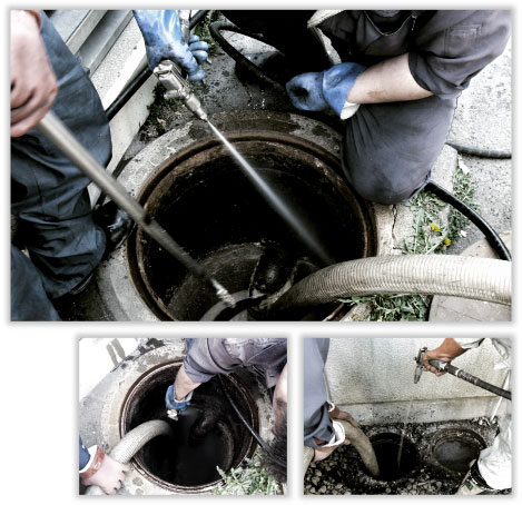 グリストラップ・浄化槽・排水管の清掃
